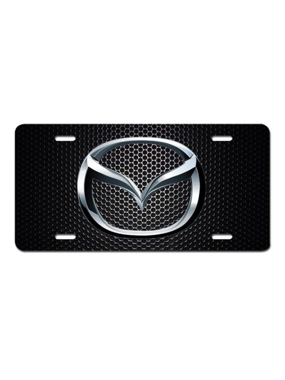 Black Mazda 3 5 MX-5 CX 50 CX 70 Vehicle License Plate Art Novelty Car Auto Tag
